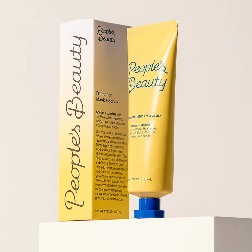 PEOPLE'S BEAUTY | Frontliner Mask + Scrub